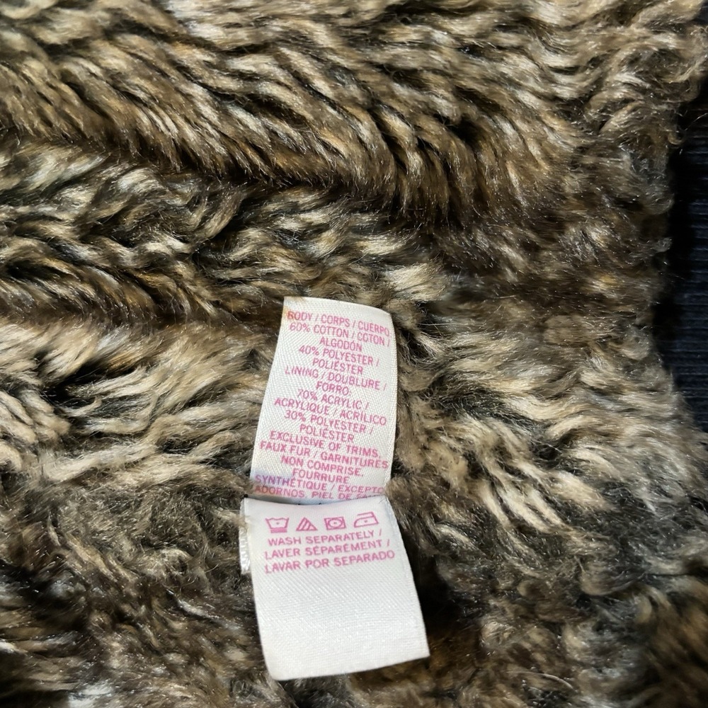 Victorias Secret PINK Y2K Hoodie Large Faux Fur Lined Bling Sequin Full Zip Read - Picture 7 of 11
